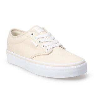 Vans / Atwood Classic Canvas Shoe / Turtledove Cream / Lace Up / Size 9.5